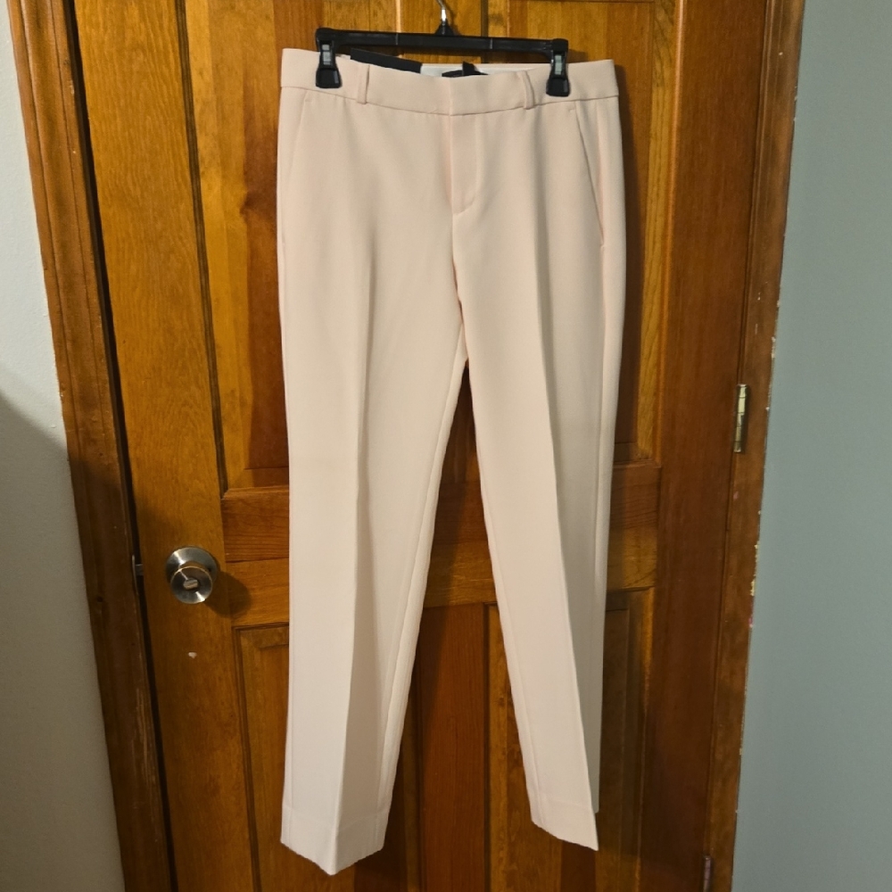Banana Republic Cream Straight Leg Pants